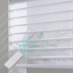 Motorized Shangri-La Blinds