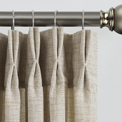 French/Pinch Double Pleats