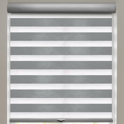 No-Drill Zebra Shades