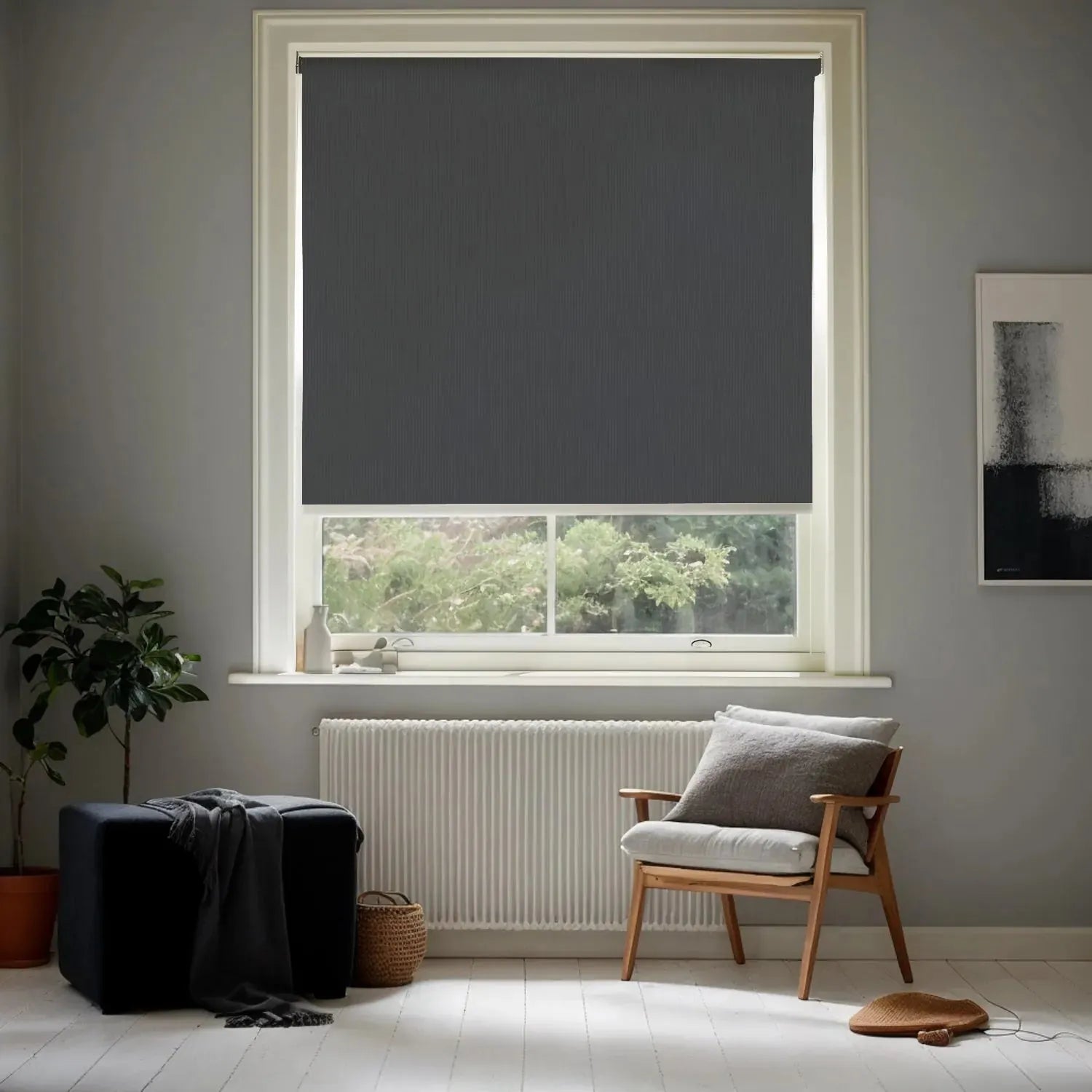 Fine-Textured Dark Gray