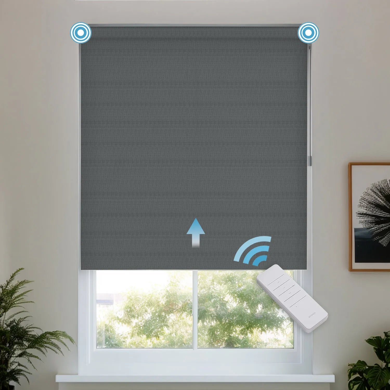 Fine-Textured Dark Gray