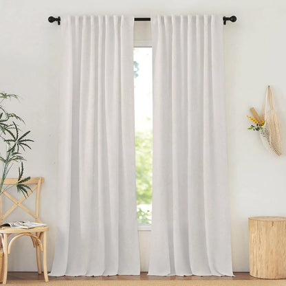 White Palm Leaf Pattern