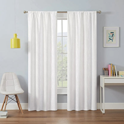 White Palm Leaf Pattern