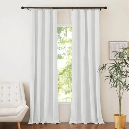 White Lakeside View Pattern