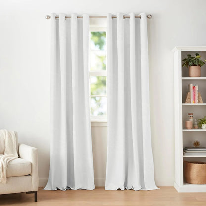 White Lakeside View Pattern