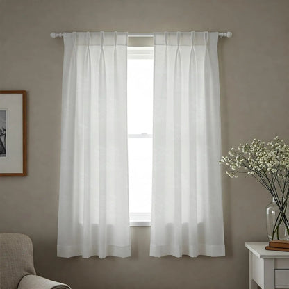 White Lakeside View Pattern