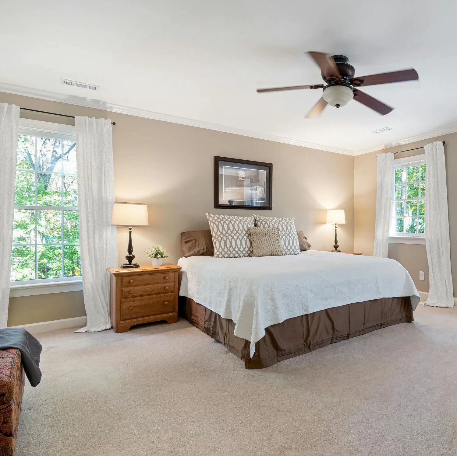 White Palm Bark Pattern