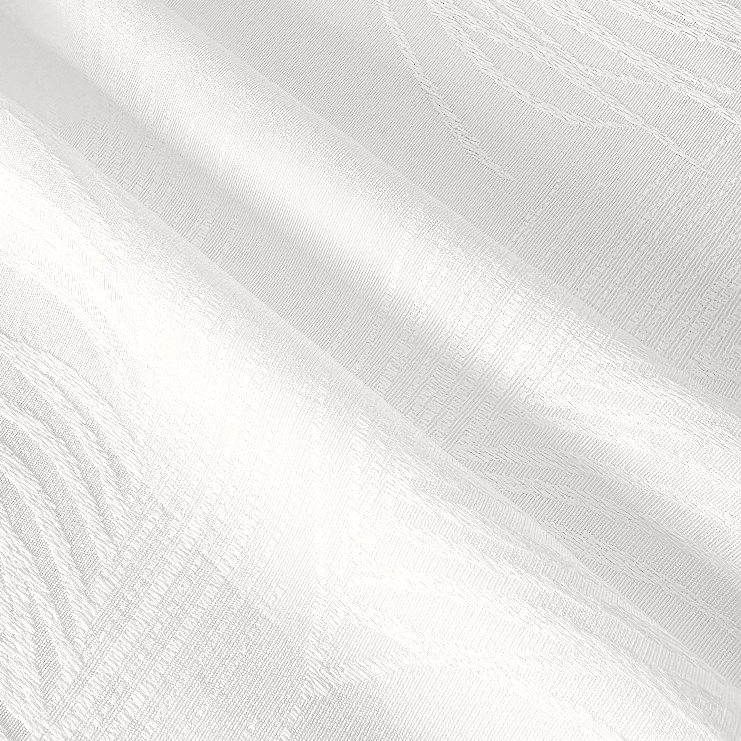 White Coconut Leaf Pattern