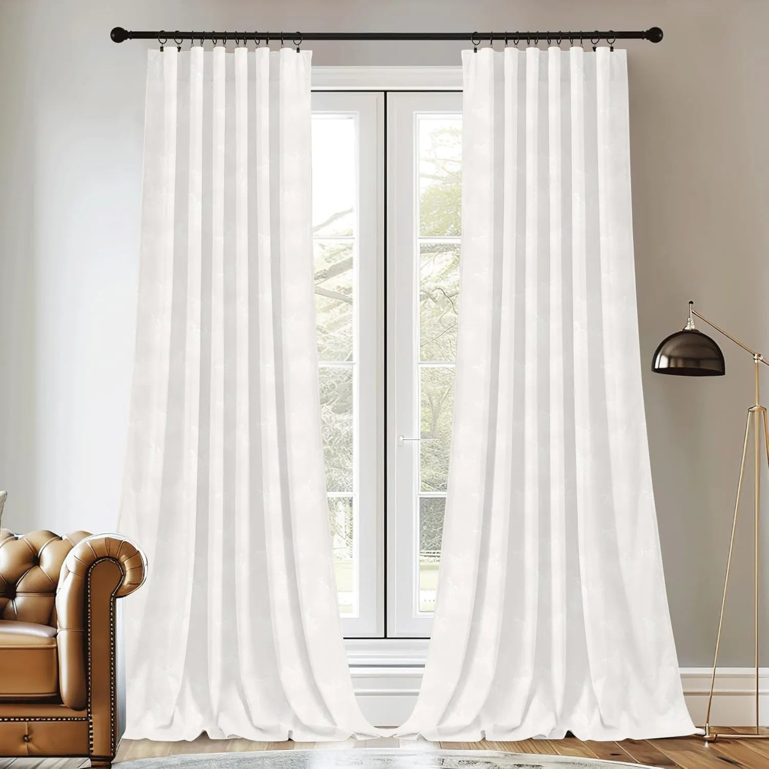 White Banana Tree Pattern