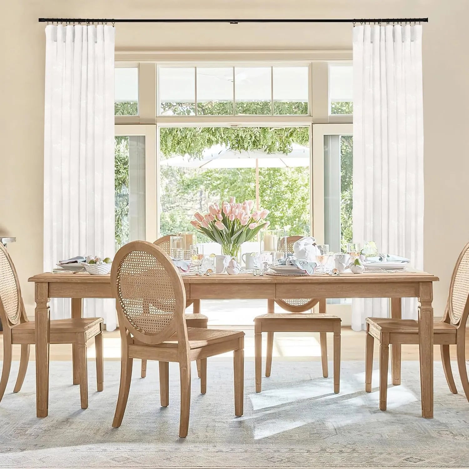 White Banana Tree Pattern