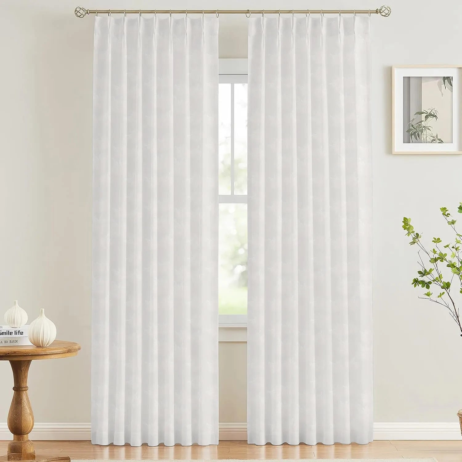 White Banana Tree Pattern