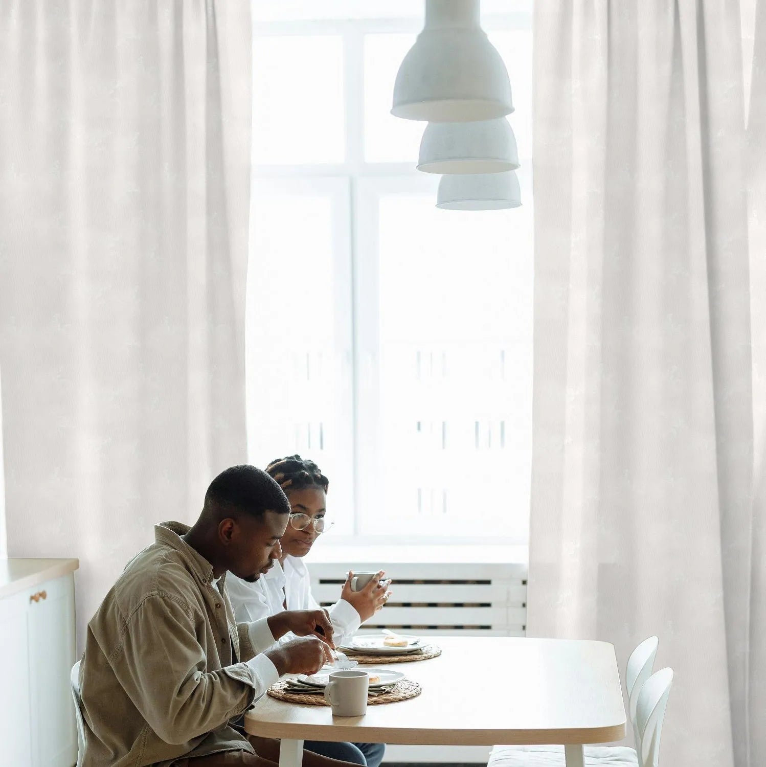 White Banana Tree Pattern