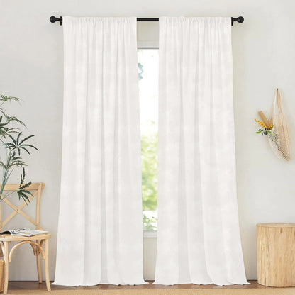 White Banana Tree Pattern