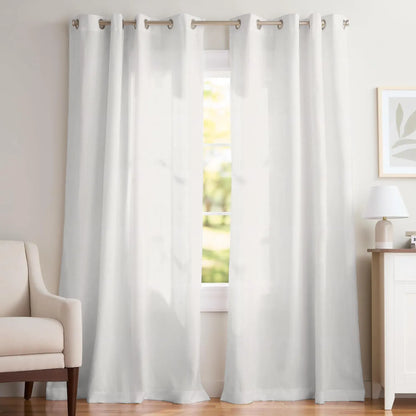 White Vertical Striped