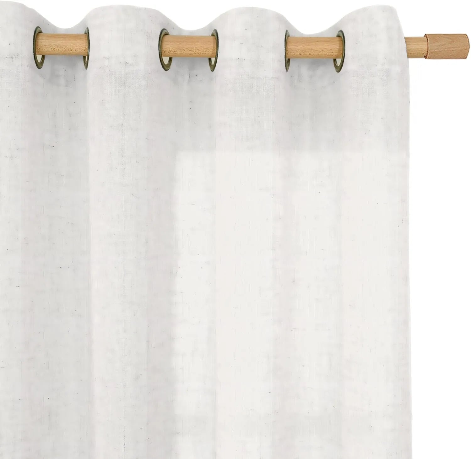 White Vertical Striped