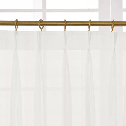 White Vertical Striped