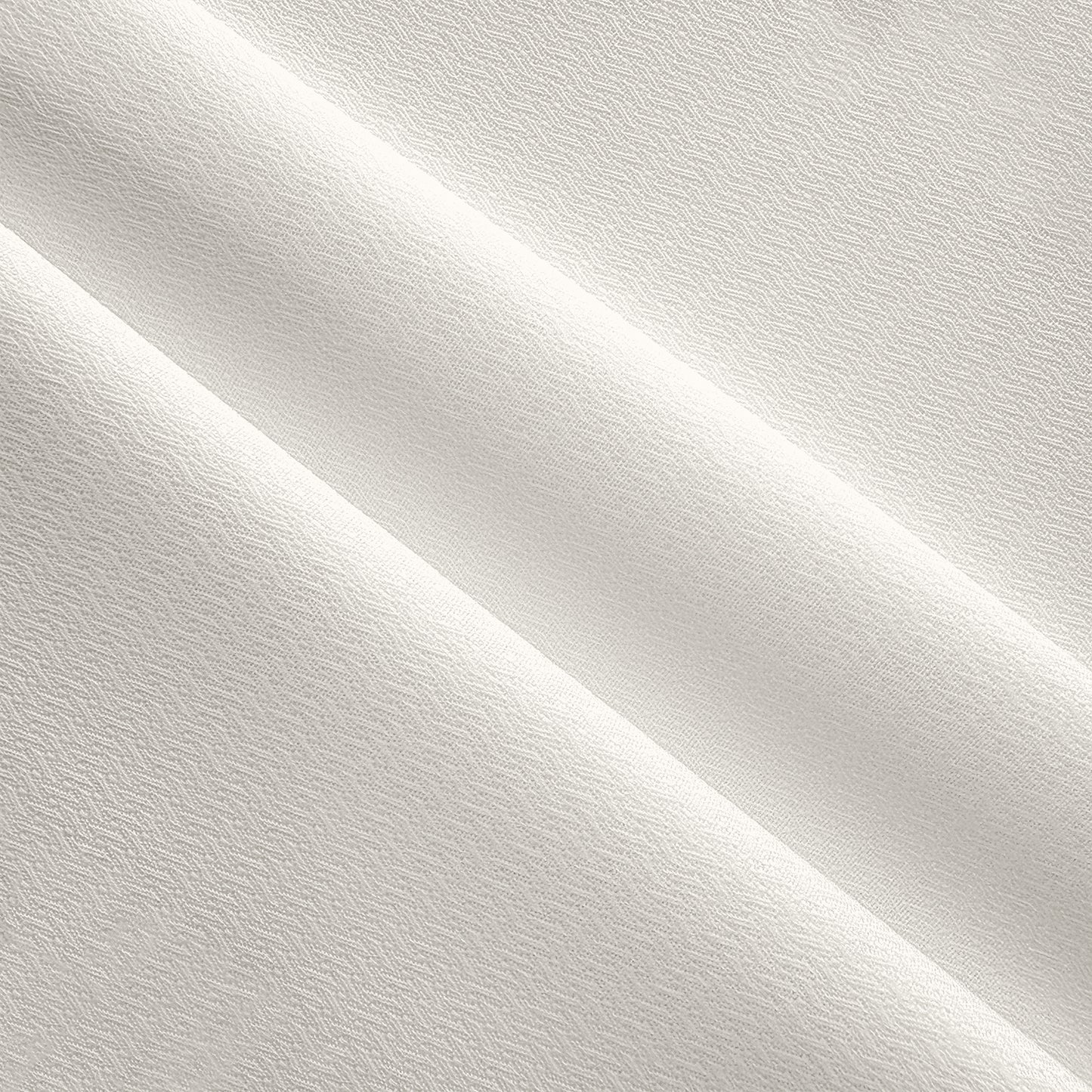 Off White Twill Striped