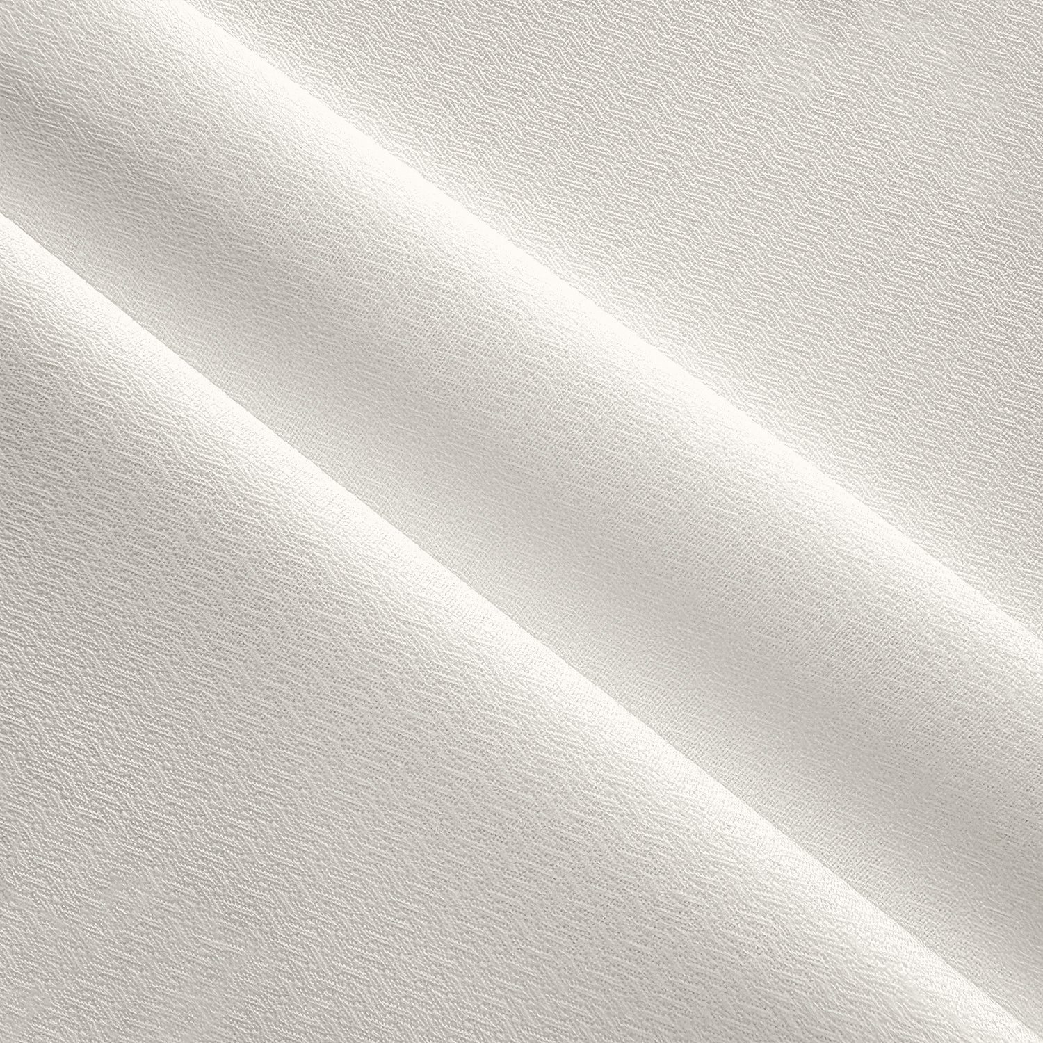 Off White Twill Striped