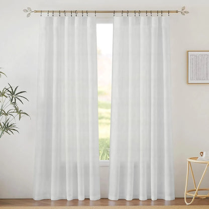 White Vertical Striped