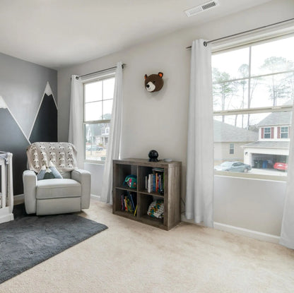 White Vertical Striped