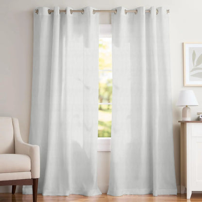 White Vertical Striped