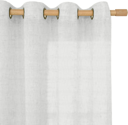 White Vertical Striped