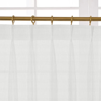 White Vertical Striped