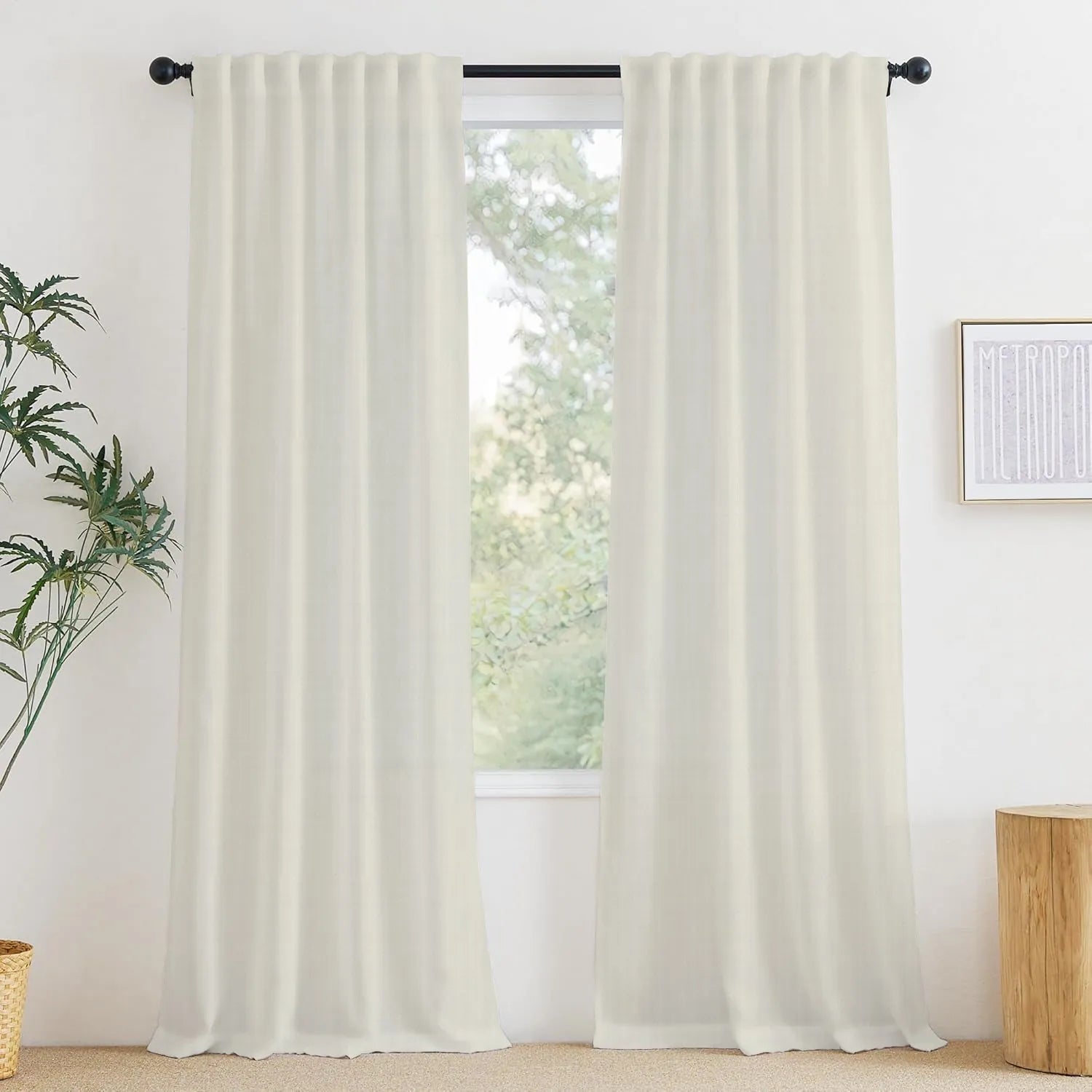 Ivory Feather Jacquard