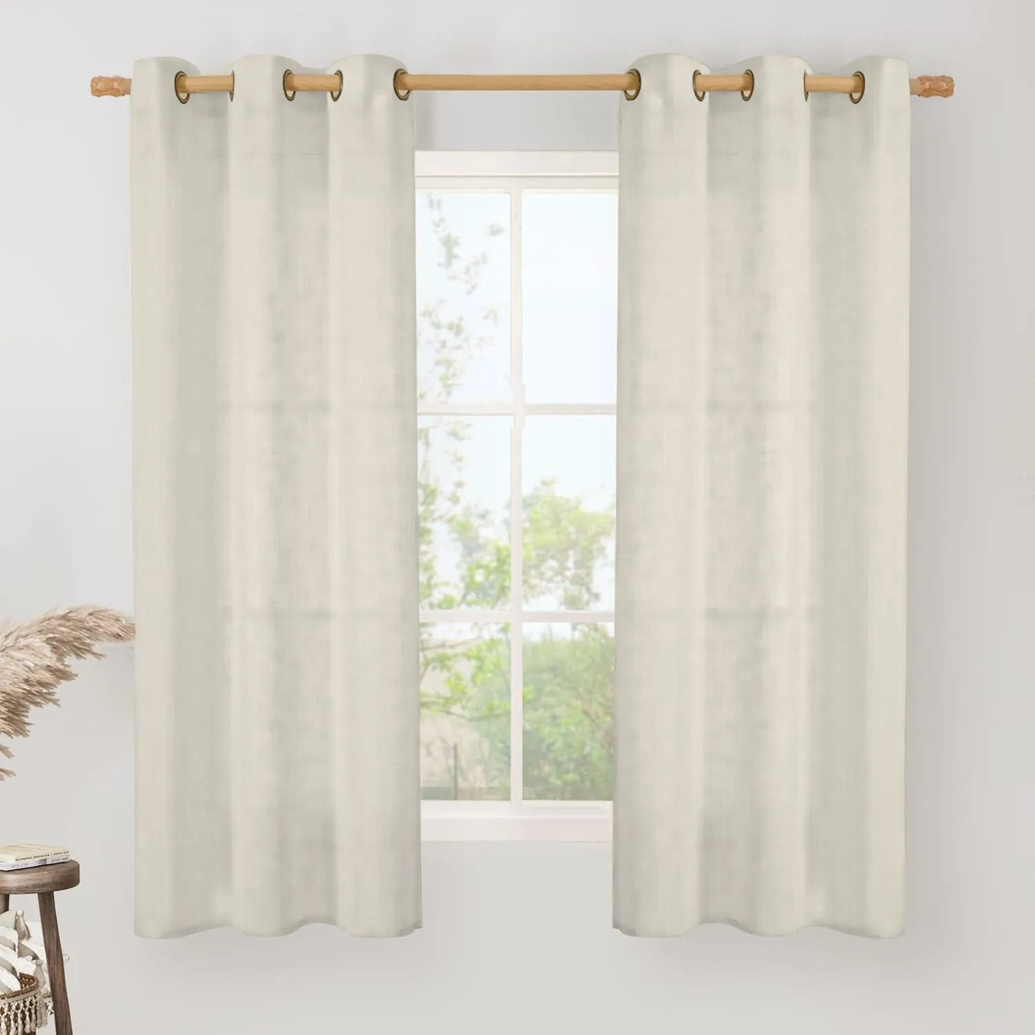 Ivory Feather Jacquard