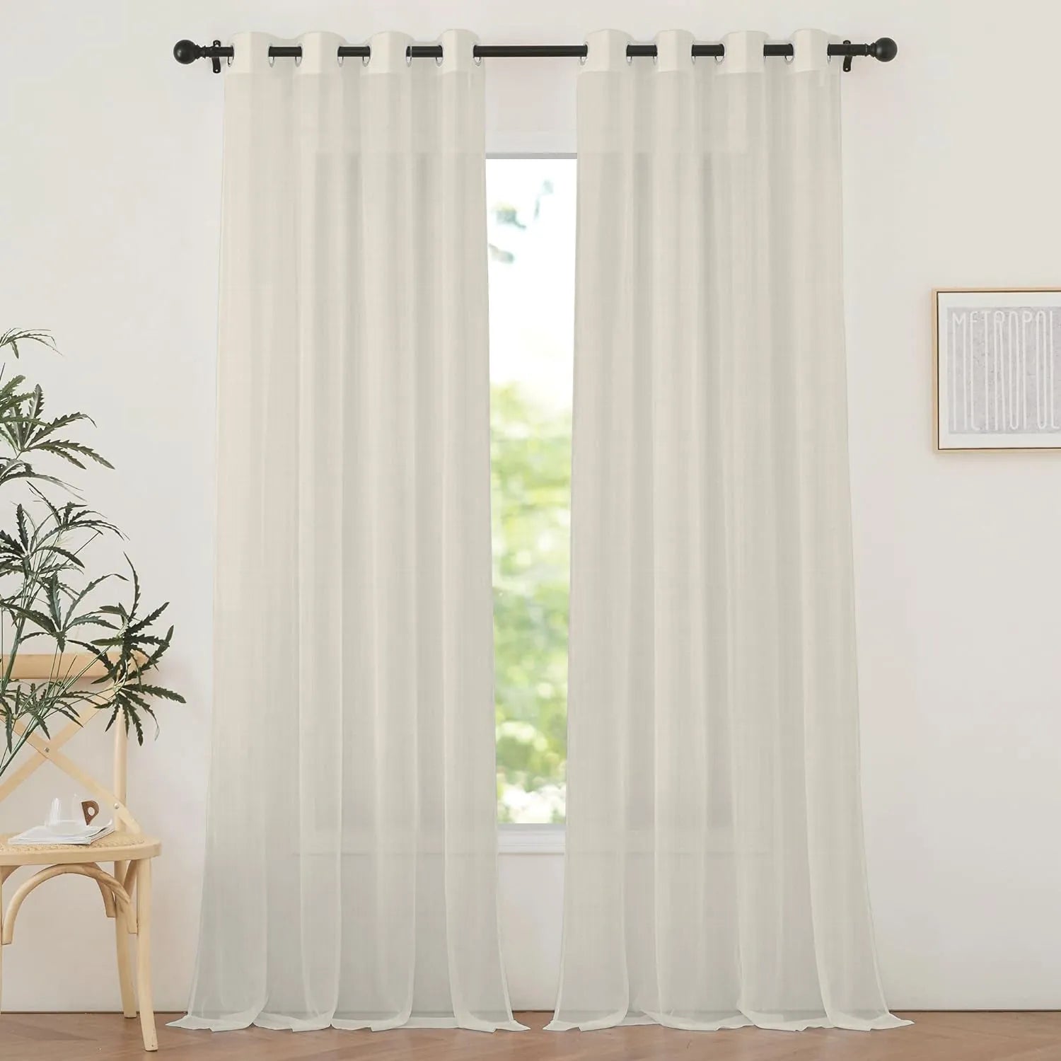 Ivory Feather Jacquard