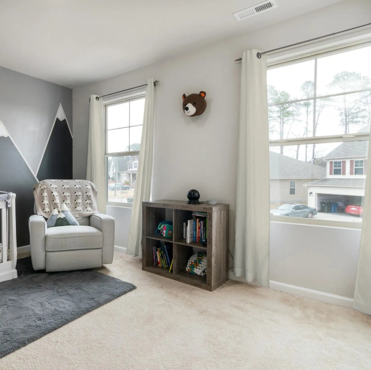 Ivory Vertical Striped