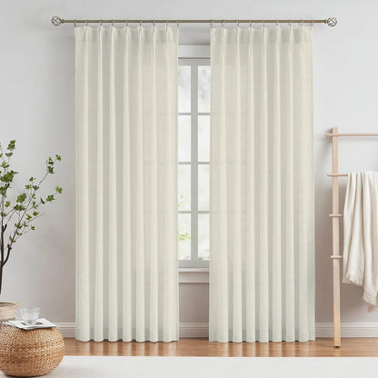 Ivory Vertical Striped