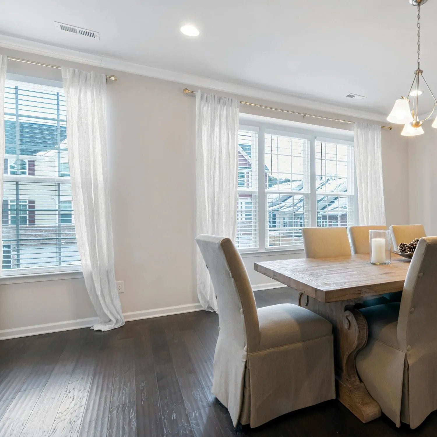 Ivory Vertical Striped