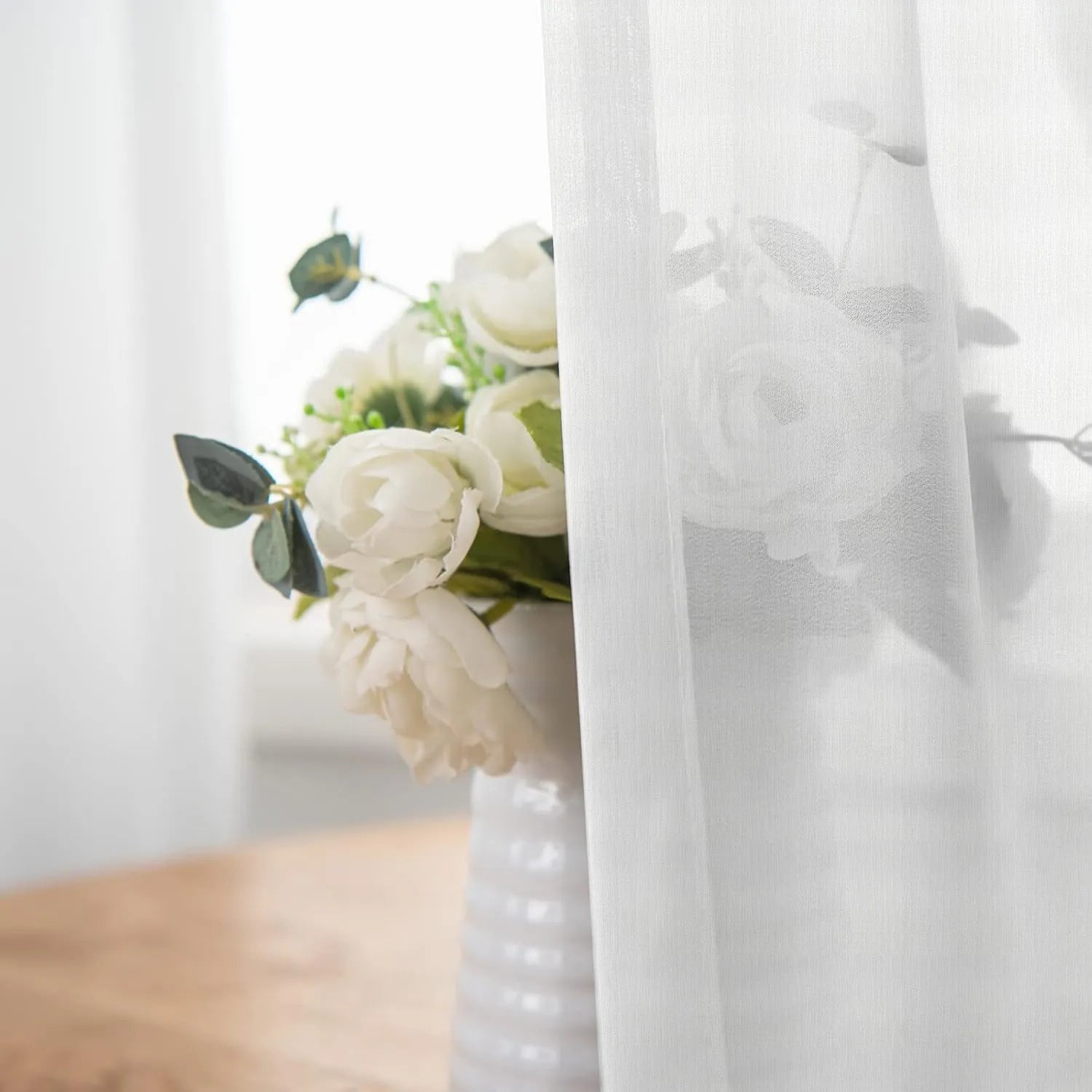 Ivory Vertical Striped