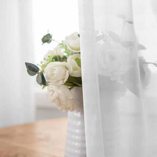 Ivory Vertical Striped