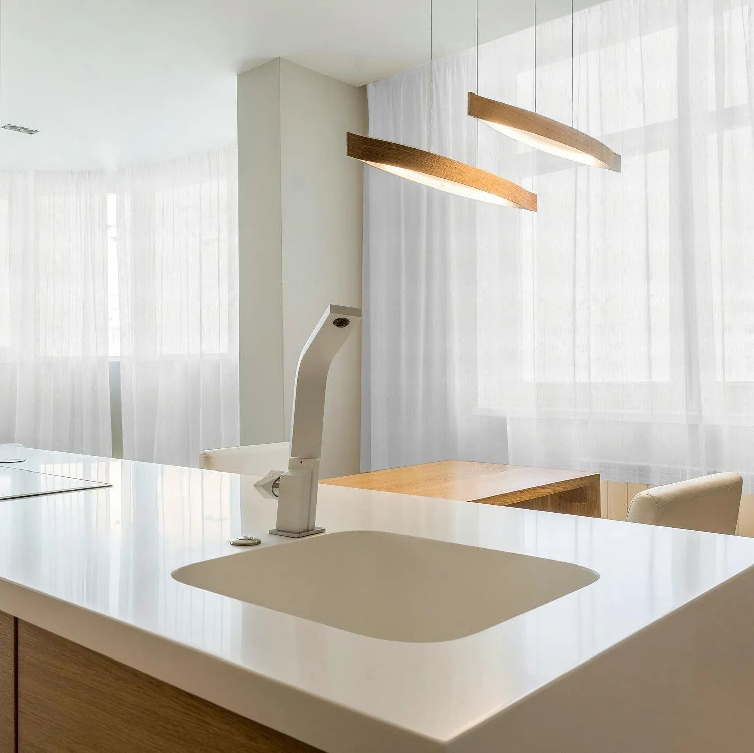 Ivory Vertical Striped