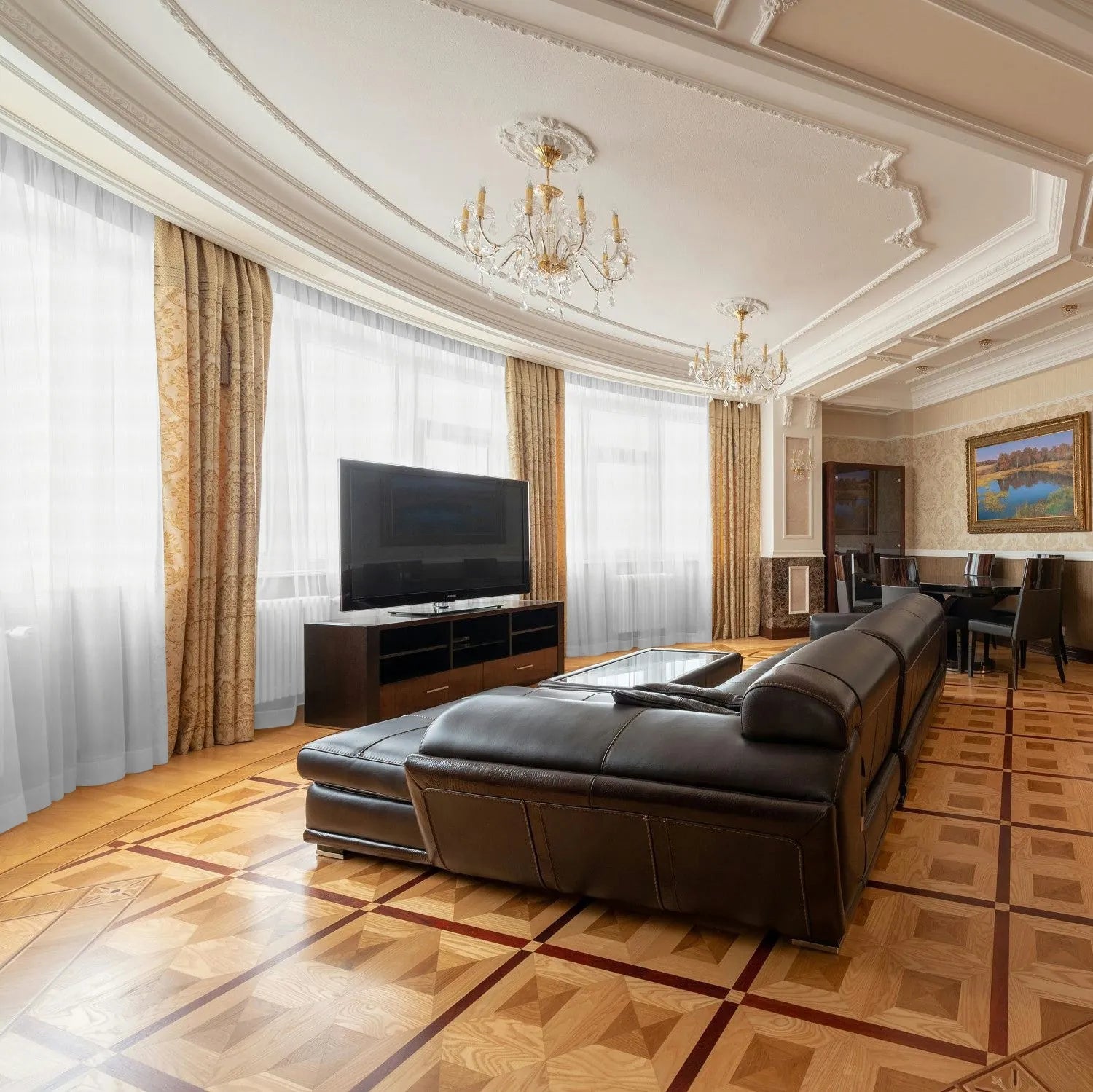 Ivory Vertical Striped