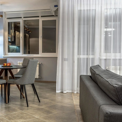 Ivory Vertical Striped