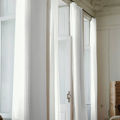 Off White Vertical Striped