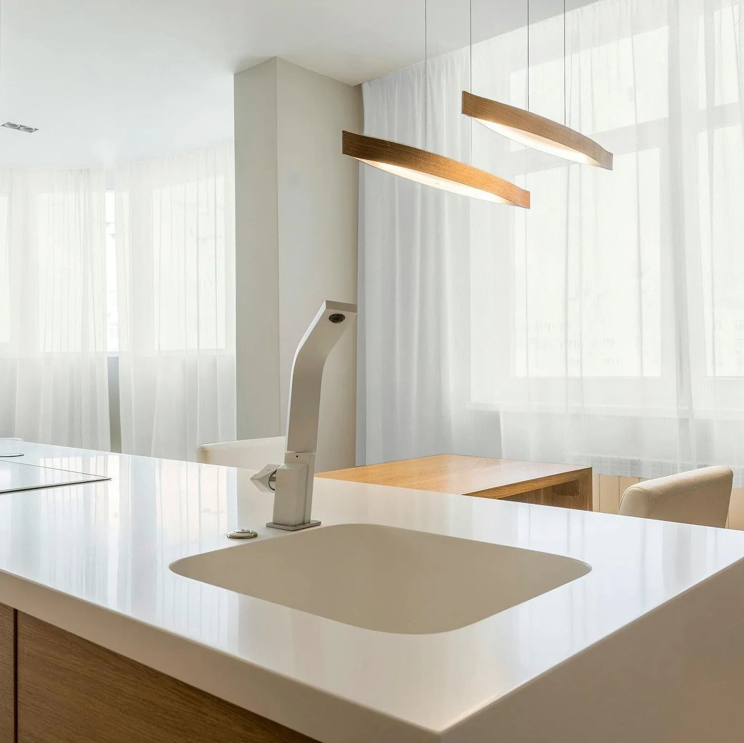 Off White Vertical Striped