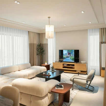 Off White Vertical Striped