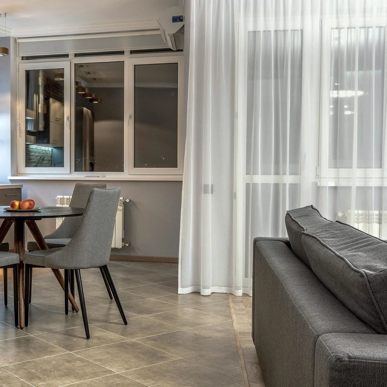 Off White Vertical Striped