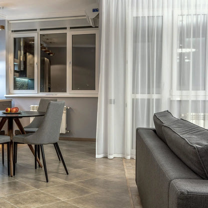 Off White Vertical Striped