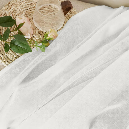 White Vertical Striped