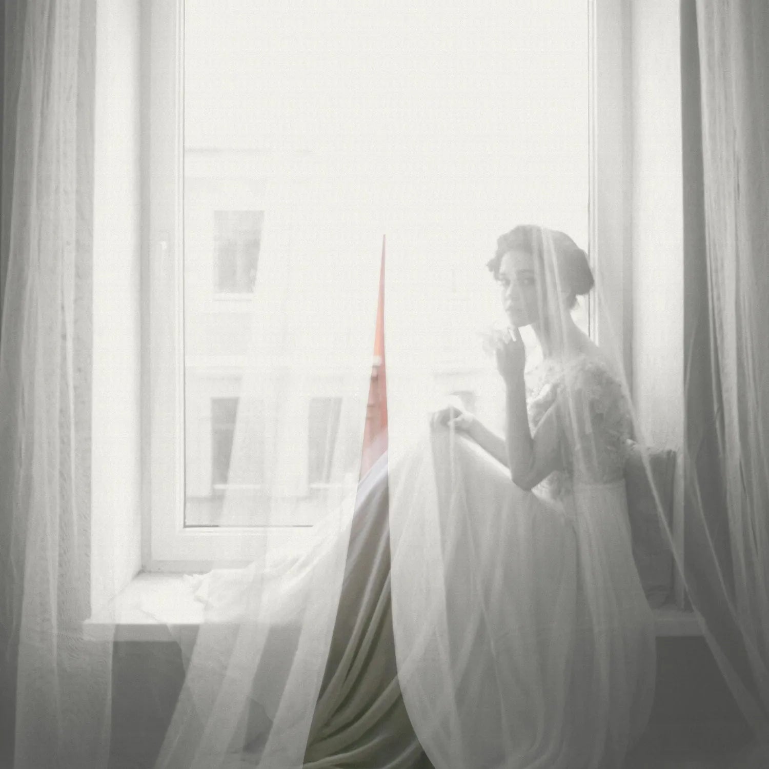 White Vertical Striped