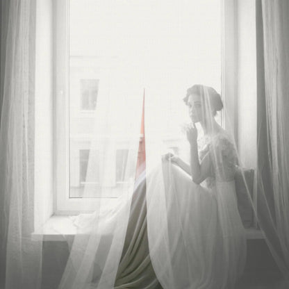 White Vertical Striped