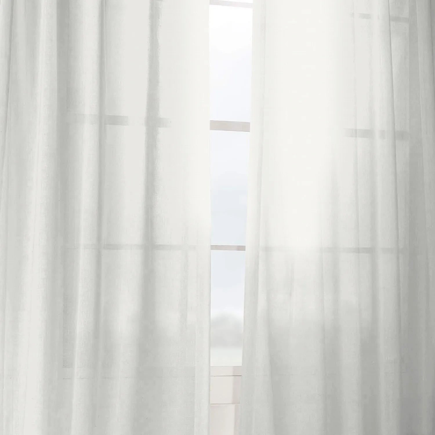 White Vertical Striped