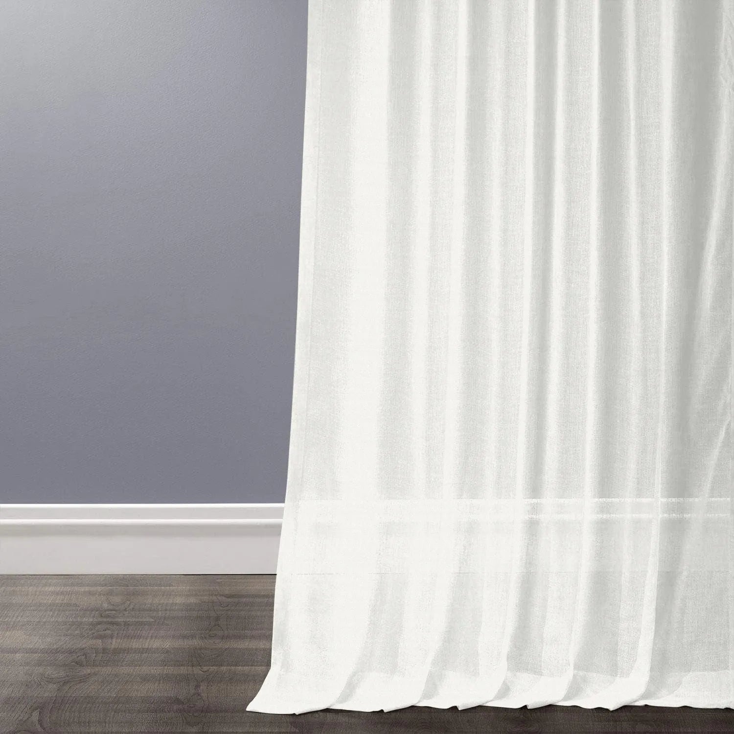 White Vertical Striped