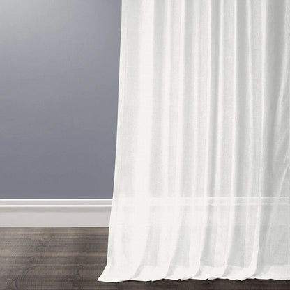 White Vertical Striped