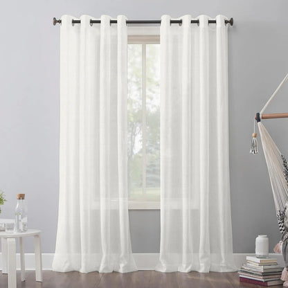 White Vertical Striped